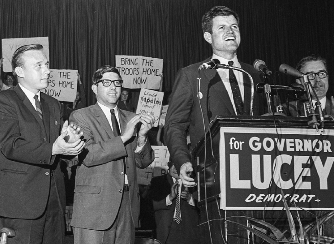 Madison Oct 27 1966 Sen Edward Kennedy Gets Heckled WORT FM 89 9 madison-oct-27-1966-sen-edward-kennedy-gets-heckled-wort-fm-89-9