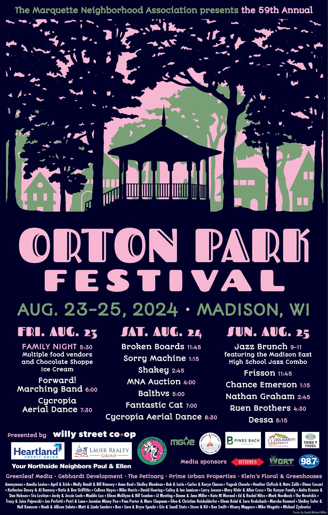 Orton Park Festival preview WORTFM 89.9