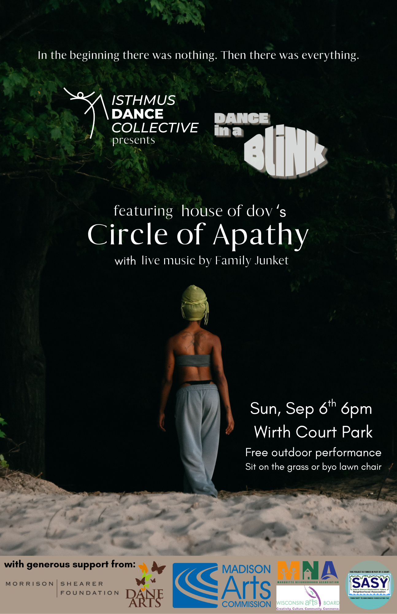 Dance in a Blink featuring House of DOV — Arts & culture in Wirth Court Park · Madison, WI