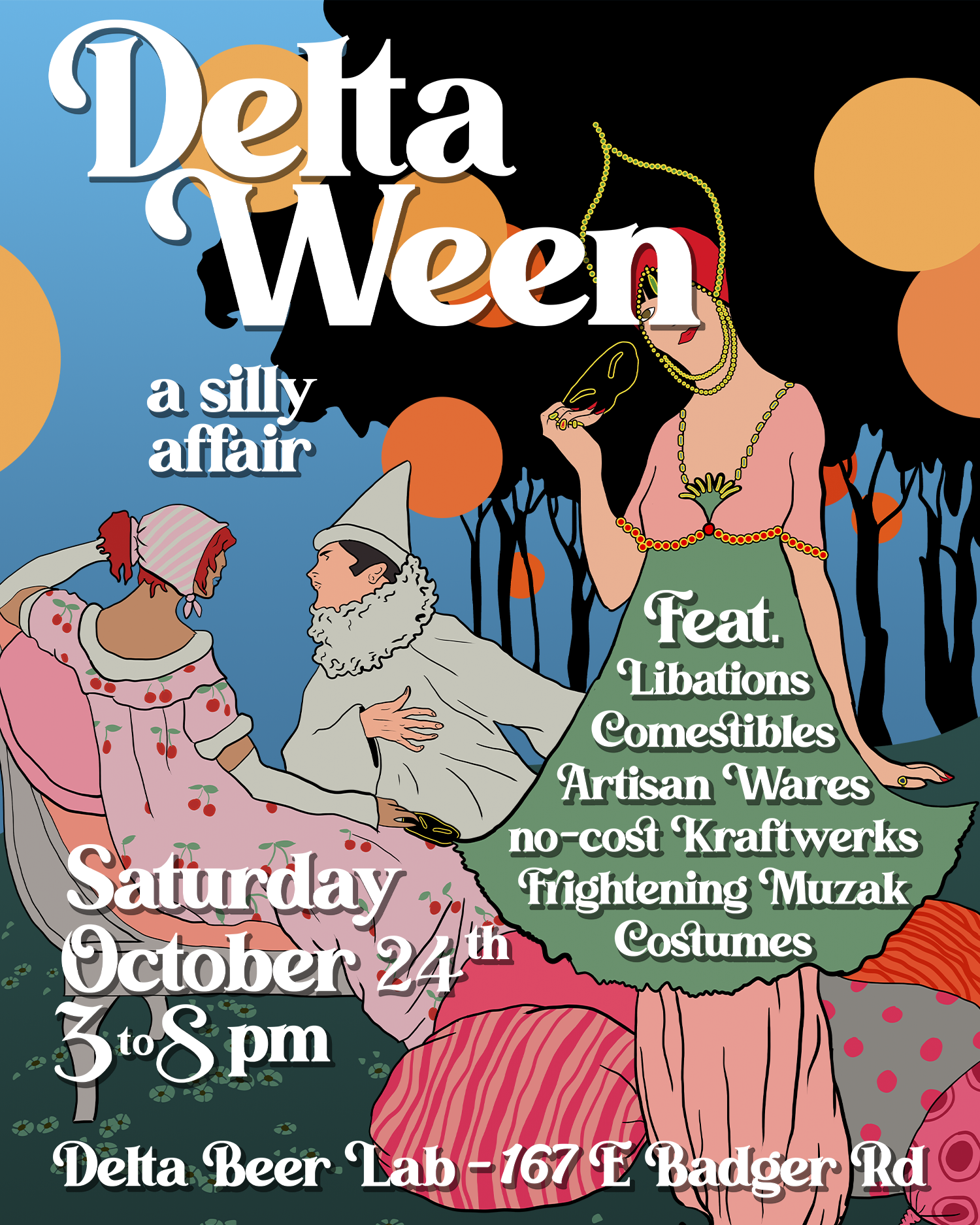 Deltaween Market at Delta Beer Lab October 24 — Family fun in Delta Beer Lab · Madison, WI